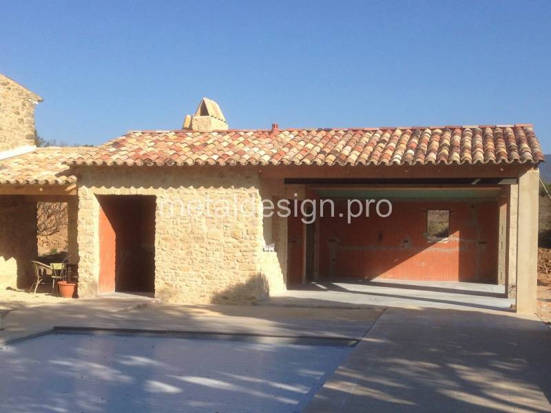 Aménagement d'un Pool house Vaucluse
