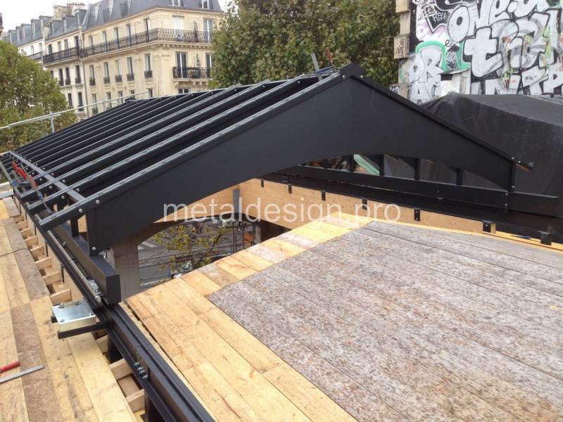 Veriière de toit géante motorisée