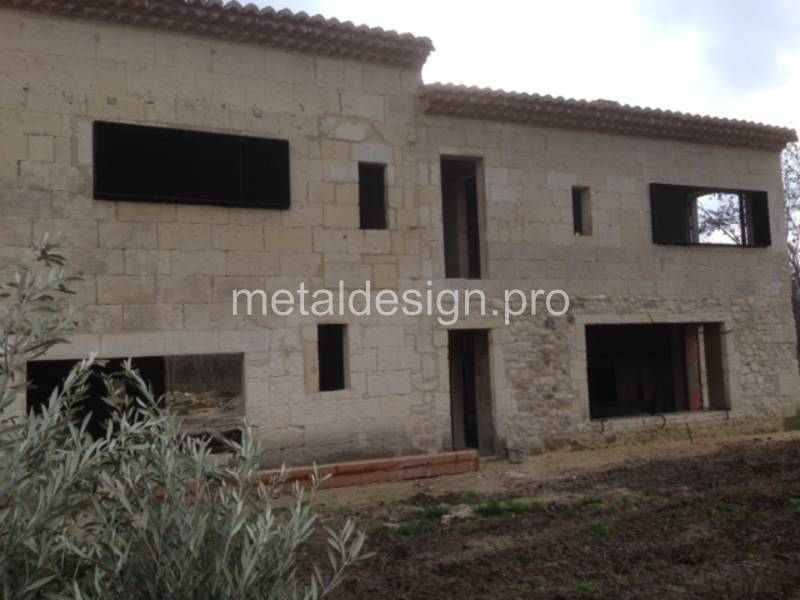 Renovation menuiserie d'un vieux Mas