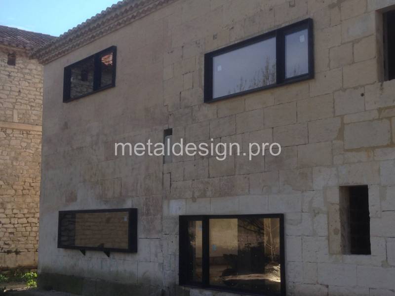 Fenêtre Bow-window moderne