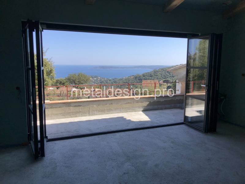 Baie vitrée accordéon