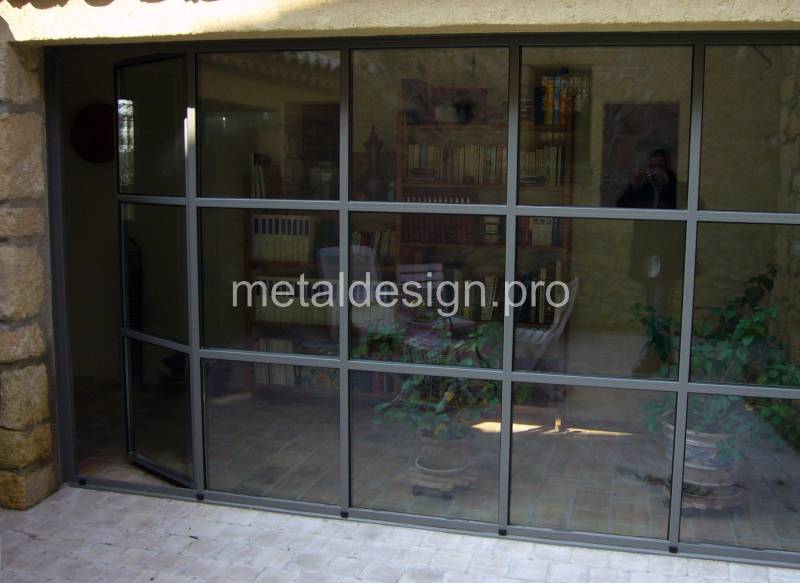 Porte fenêtre atelier d'artiste