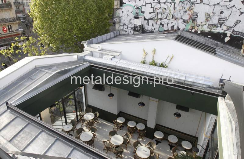 Verrière de toit coulissante