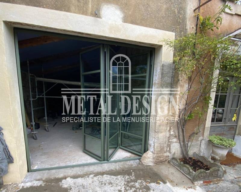 Menuiserie couleur olive